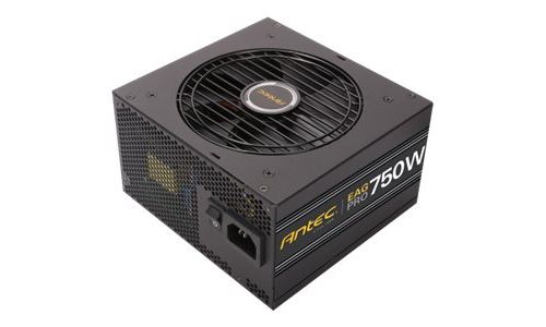 Antec EA750G Pro-EC 750W ATX Noir unité d'alimentation d'énergie - unités d'alimentation d'énergie (750 W, 100 W, 744 W, 100 W, 3,6 W, 15 W)