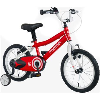 Moma Bikes Velo 16 Avec Petites Roues Inclus Ideal Pour Enfant A Partir De 4 Ans De 105 A 120 Cm Taille Unique Velos Achat Prix Fnac