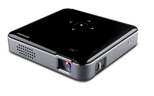 Schneider Pvp-sc100 Mini Projecteur De Poche - Wifi - Android - 4k - 2h Dautonomie - 100 Lumens - Prise Jack