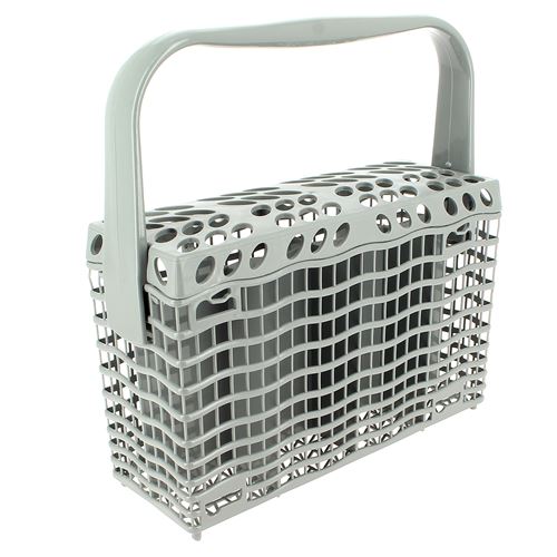 Panier a couverts gris pour Lave-vaisselle Faure, Lave-vaisselle Electrolux, Lave-vaisselle Arthur martin, Lave-vaisselle Zanussi, Lave-vaisselle Rex