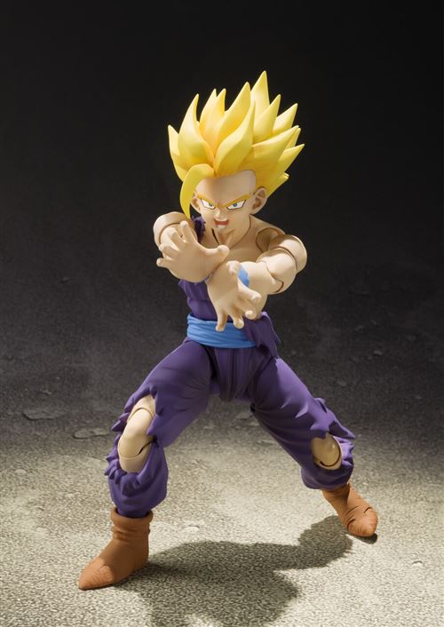 Figurine Son Gohan Enfant (Dragon Ball Z) - 13 Cm En PVC Avec Socle - Neuf Sous Blister