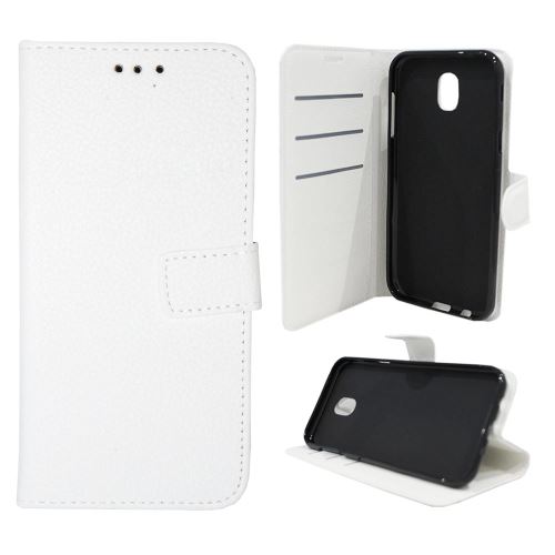 Etui Housse Portefeuille Pour Samsung Galaxy J3 2017 - Blanc