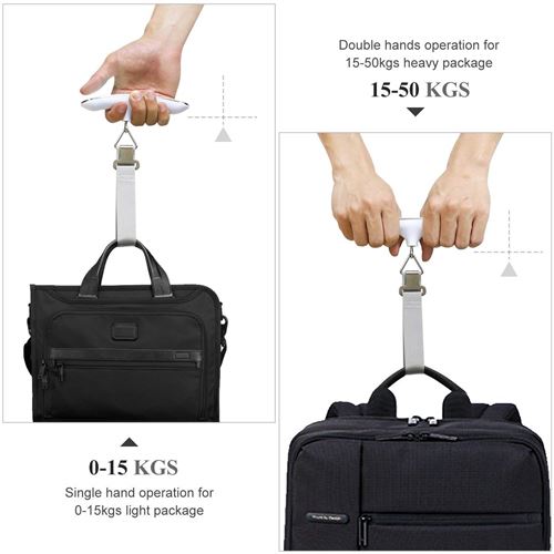 Pèse-bagage compact - Capacité de 32 Kg