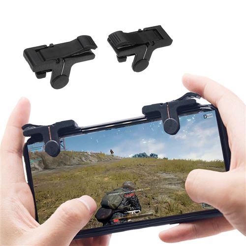 Contr?leur Shooter Jeux Joystick Trigger Feu Bouton Mobile Téléphone Pour PUBG