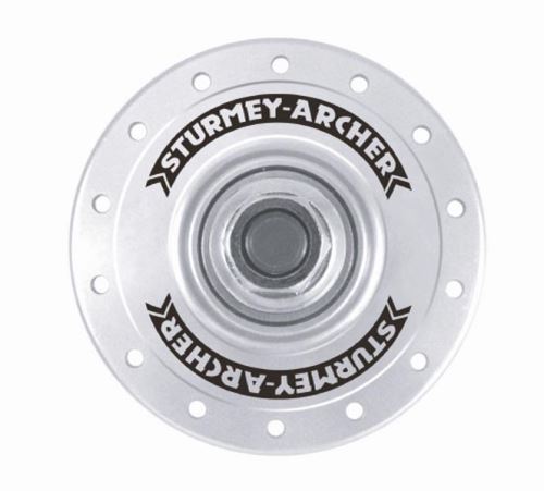 Moyeu Sturmey Archer Front Track 36H argent