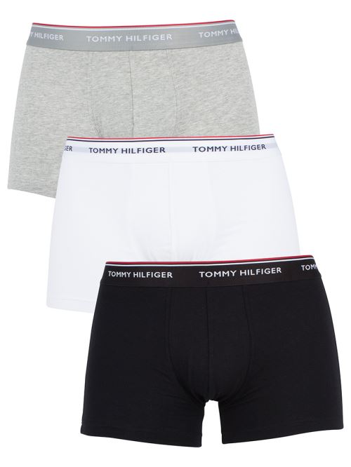 Tommy Hilfiger Homme 3 Premium Pack Essentials Trunks, Multicolore