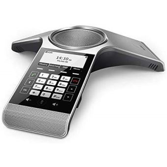 Yealink CP930W - Téléphone VoIP de conférence - avec Interface Bluetooth - IP-DECT - à 5 voies capacité d'appel - SIP, SIP v2, SRTP - Argent spatial - 1