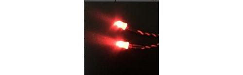 Feiyue Red RC Car LED Light for 1/12 FY03 40cm
