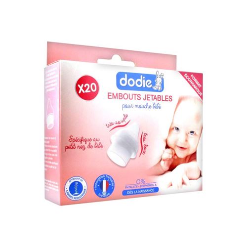 DODIE 20 Embouts Jetables pour Mouche Bébé