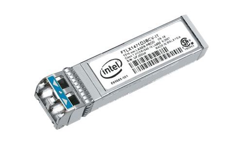 Intel Ethernet SFP+ LR Optics - Module transmetteur SFP+ - 10 GigE - 1000Base-LX, 10GBase-LR - mode unique LC - jusqu'à 10 km - 1310 nm - pour Ethernet Converged Network Adapter X520, X710; Ethernet Server Adapter X520