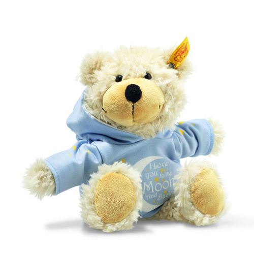 Steiff Ours Teddy-pantin Charly Love You avec sweat à capuche - 23 cm