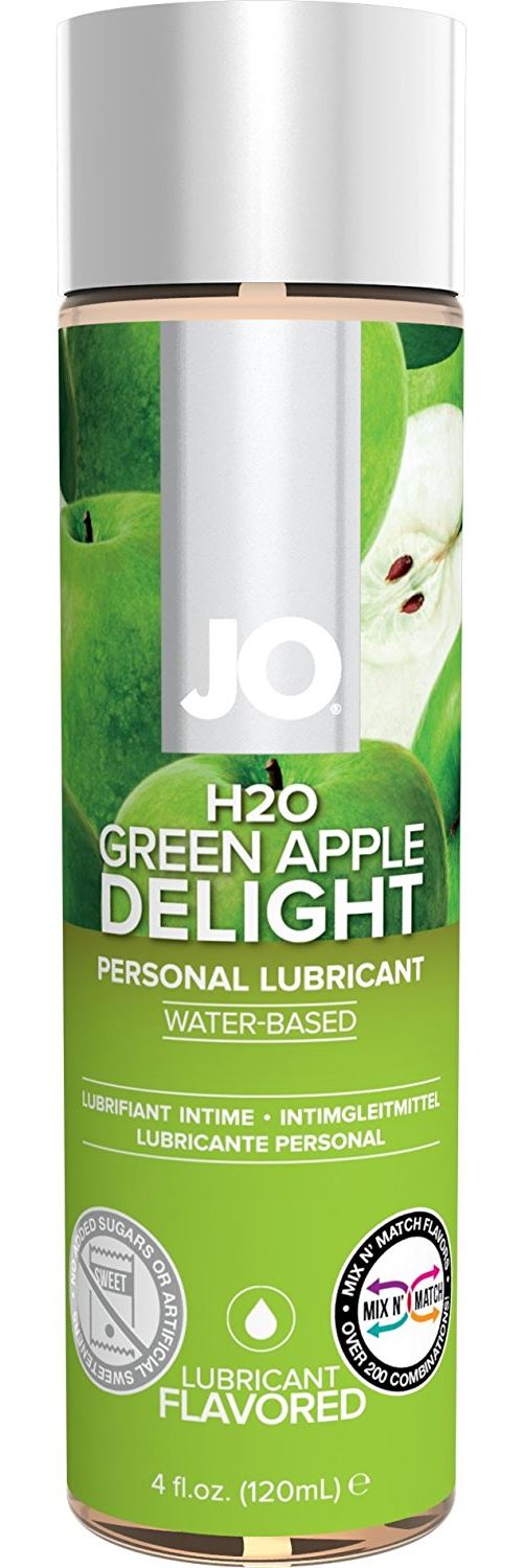 System Jo Lubrifiant H2o avec Parfum de Pomme Verte 120 ml
