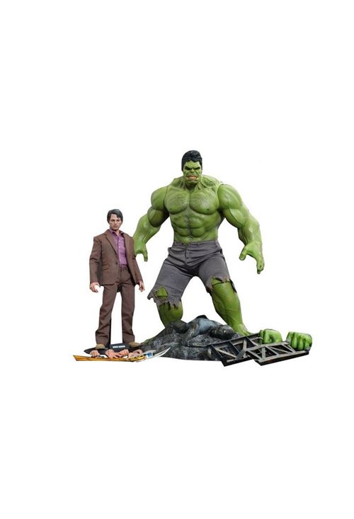 Hot Toys MMS230 - Marvel Comics - The Avengers - Bruce Banner And Hulk