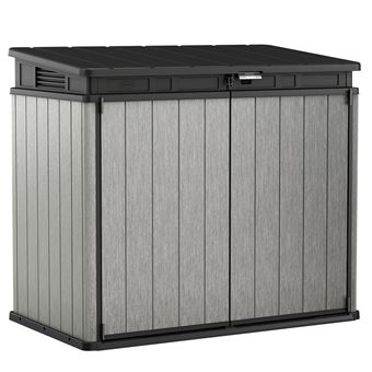 Keter Abri De Poubelle A Roulettes Elite Store 1200 L Mobilier