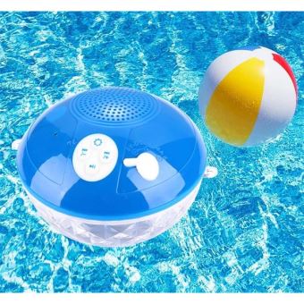 Lampe Boule Disco Enceinte Bluetooth Flottante Pour Piscine Enceinte D Exterieur Achat Prix Fnac