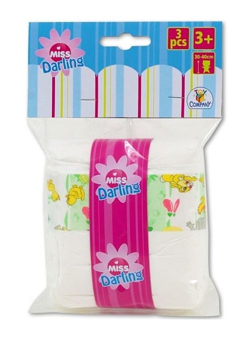 Set de 3 couches - accessoire poupee