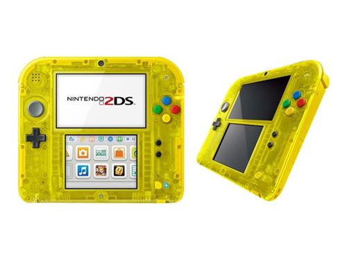 Console Nintendo 2DS Jaune Transparente + Pokémon État correct - Nintendo reconditionné disponible sur Fnac