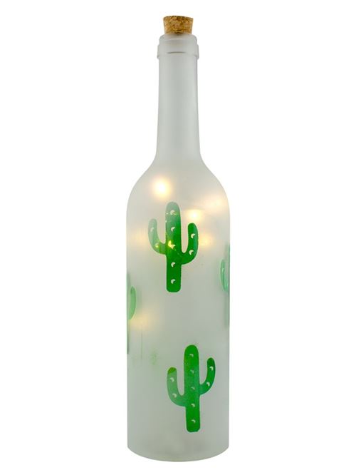 Lampe Cactus Bouteille décorative LED