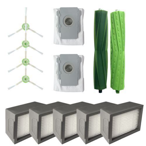 Filtres Pour Brosses et Hepa et sacs élimination Dirt pour Core i7 iRobot Roomba + Core i7 / Core i7 plus E5