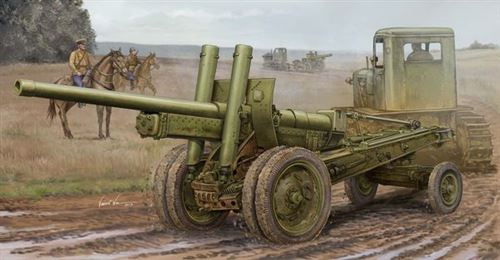 TRUMPETER Maquette  Soviet A-19 122mm Gun Model 1931/37- 1/35 - Maquet