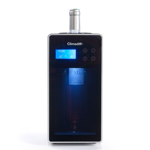 Rafraîchisseur de bouteilles VINICAVE Climadiff - 30 températures prédéfinies pour dégustation de vin dans les meilleures conditions