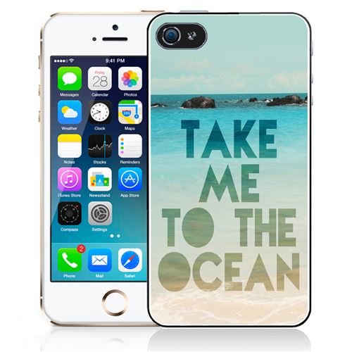 Coque pour iPhone 5C take me ocean