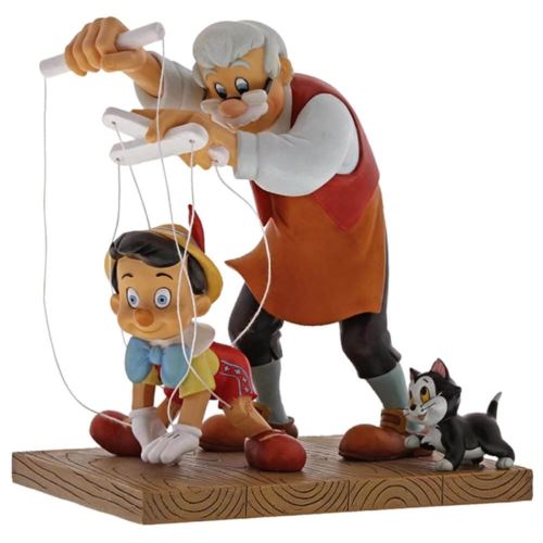 Disney Little Head en bois Pinocchio Figurine