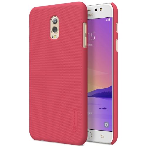 Galaxy C7 (2017) Coque Protection Plastique Texture concave-convexe Rouge ALS51567