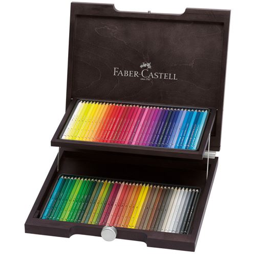 Crayon aquarellable Albrecht D&uuml;rer - Coffret en bois 72 couleurs