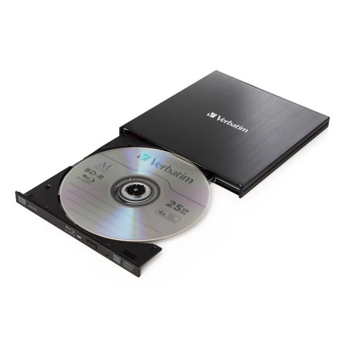Graveur Blu-Ray Externe Slim 6x - USB 2.0 - Blanc - Retail - SE-506CB/RSWDE