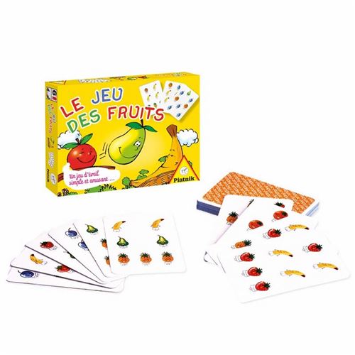 Jeu d'adresse Piatnik - Le jeu des fruits