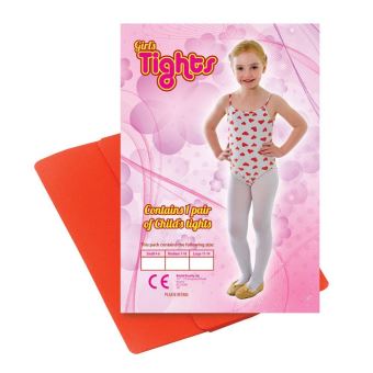 Bristol Novelty Collants Fille M 7 10 ans Blanc UTBN1074 Accessoire de deguisement Achat prix fnac