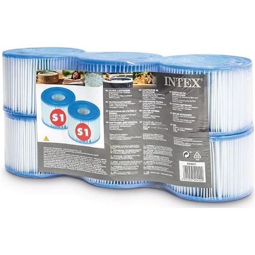 6 filtres pour spa gonflable - Intex