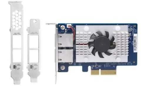 QNAP QXG-10G2T-107 networking card 100 Mbit/s