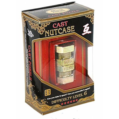 Eureka Brain Teaser - Cast Jigsaw Puzzle - Nutcase. Diff 6 (code 473763)