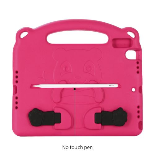 Coque en TPU motif panda EVA antichoc avec béquille rose pour votre Apple iPad 10.2 (2019)