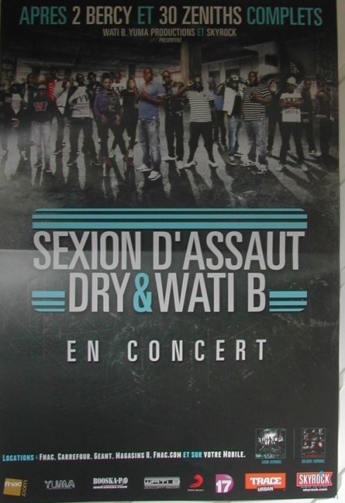 Sexion d'Assaut - 70x100 cm - AFFICHE / POSTER