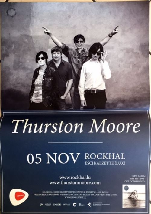Thurston Moore - 40x60 cm - AFFICHE / POSTER