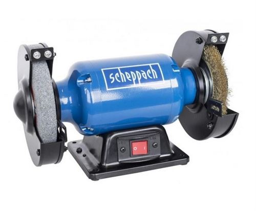 Scheppach Touret À Meuler Avec Brosse Sm150lb - 230/240V 400W 150Mm - 5903108901 - Image 3