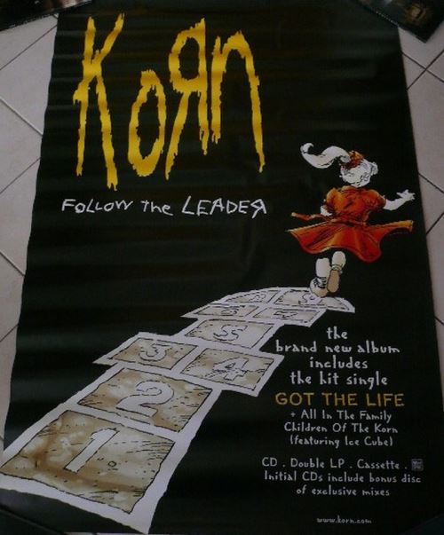 KORN - 120x160 cm - AFFICHE / POSTER