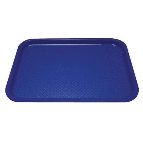 Plateau self-service kristallon 305 x 415mm bleu