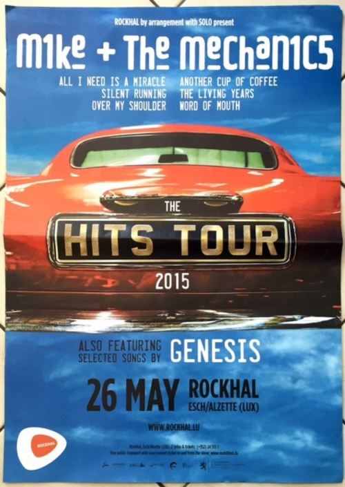 Mike & The Mecanics - 60x80 cm - AFFICHE / POSTER
