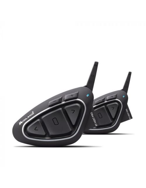 Intercom MIDLAND BT NEXT PRO ULTRA RANGE Twin noir/argent