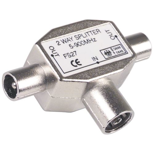 Répartiteur TV de base 9,5 (f) -2x9,5 (m)