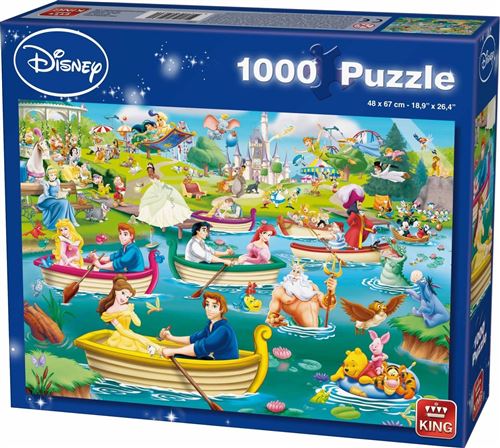 King Jigsaw Disney aquaventure 1000 pièces