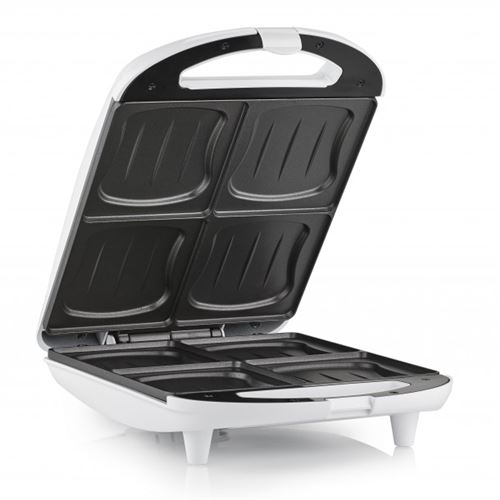 Appareil à croque-monsieur Tristar SA-3065 – 4 sandwiches à la fois – Revêtement antiadhésif
