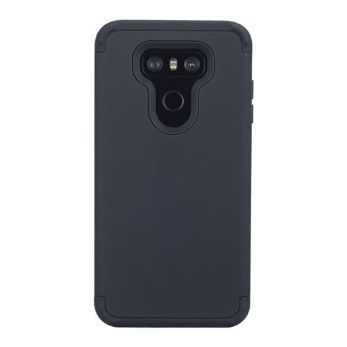 Coque en TPU noir hybride antichoc amovible pour LG G6