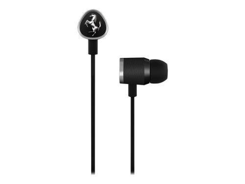 Ferrari Cavallino G150 - Écouteurs avec micro - intra-auriculaire - filaire - jack 3,5mm - noir État correct - N/A (je n'ai pas pu trouver de marque conn reconditionné disponible sur Fnac