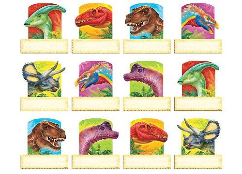 Trend Enterprises Discovering Dinosaurs Classic Variety Accents, Set of 36