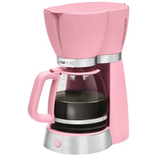 Clatronic Cafetière KA 3689 1,7 L 1000 W Rose
